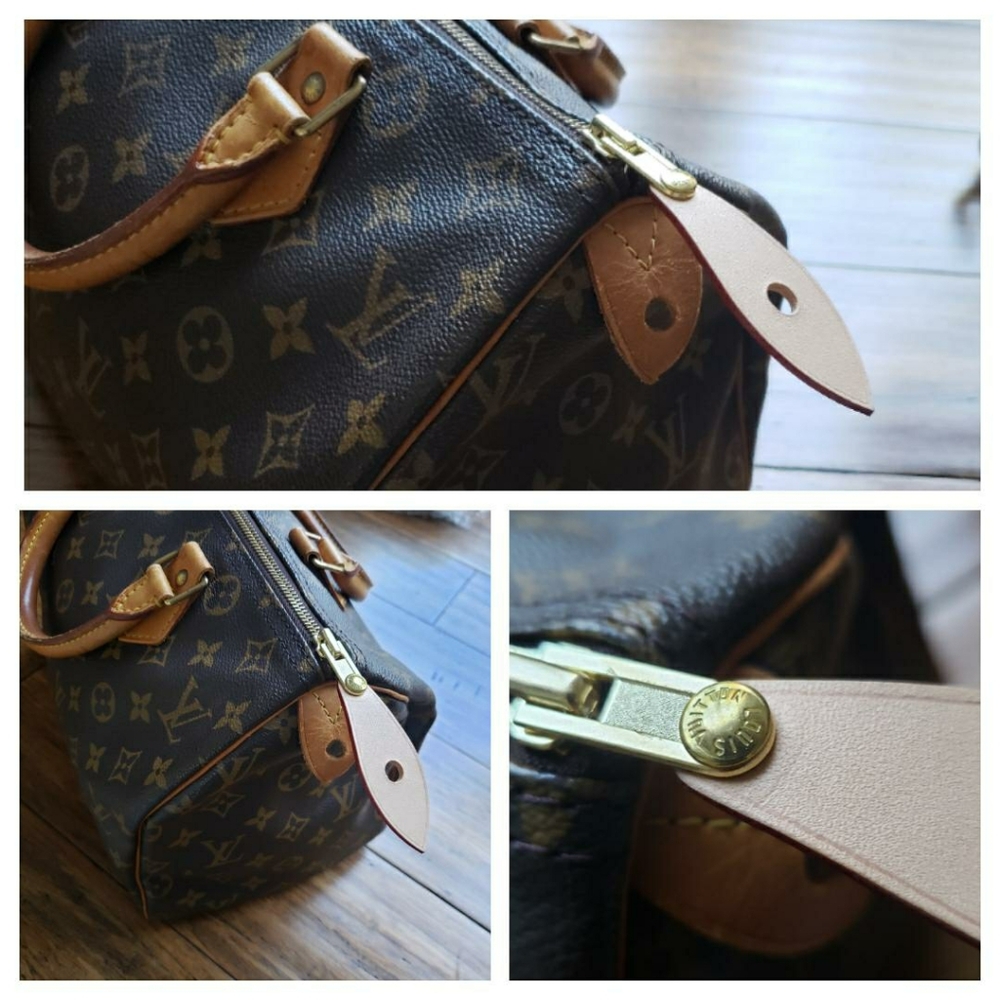 💖100% Authentic Vintage LOUIS VUITTON Monogram Speedy 30 *with FREE Bag Tag - Picture 10 of 17